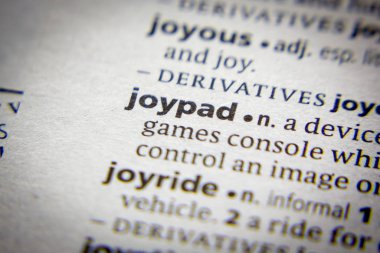 Sözlükte Joypad sözcüğü veya tümceciği.