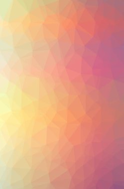 Soyut turuncu, sarı dikey düşük Poli arka plan resmi. Güzel çokgen tasarım deseni. 