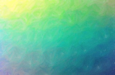 Mavi ve yeşil mum boya kalemi arkaplanının soyut çizimi