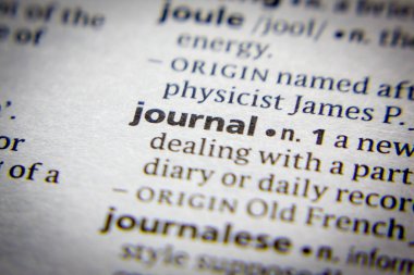 Sözlükte Sözcük veya tümcecik Günlüğü.