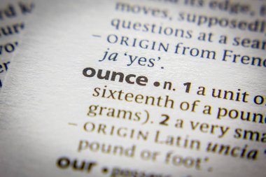 Sözlükte Sözcük veya tümcecik Ons.