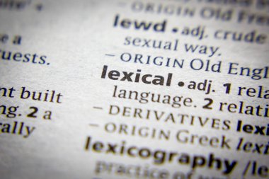 Sözlükte Sözcük veya tümcecik Sözlük.