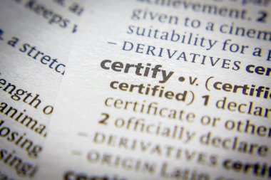 Sözlükte Belgeleme Sözcüğü veya tümceciği.