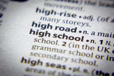 Sözlükte kelime veya deyim Lise.