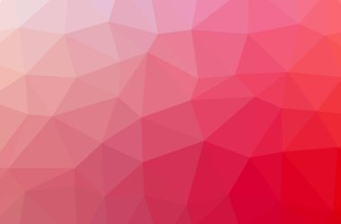 Soyut kırmızı yatay düşük Poli arka plan resmi. Güzel çokgen tasarım deseni. 