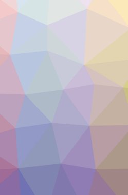 Mavi, kırmızı, sarı ve mor dikey düşük Poli arka plan resmi. Güzel çokgen tasarım deseni. 