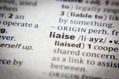 Sözlükte Liaise sözcüğü veya tümceciği.