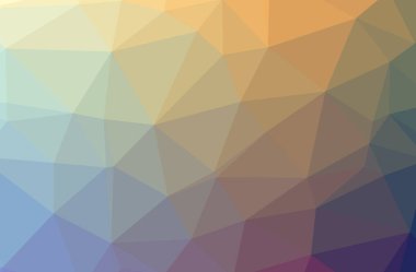 Soyut turuncu yatay düşük Poli arka plan resmi. Güzel çokgen tasarım deseni. 