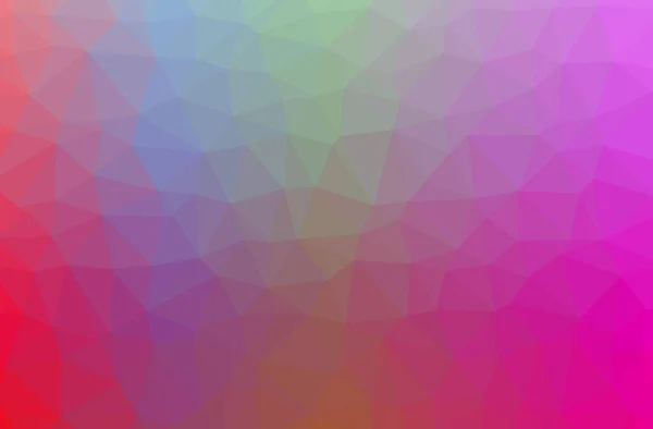 Ilustração de abstrato Rosa horizontal baixo fundo poli. Belo padrão de design de polígono . — Fotografia de Stock