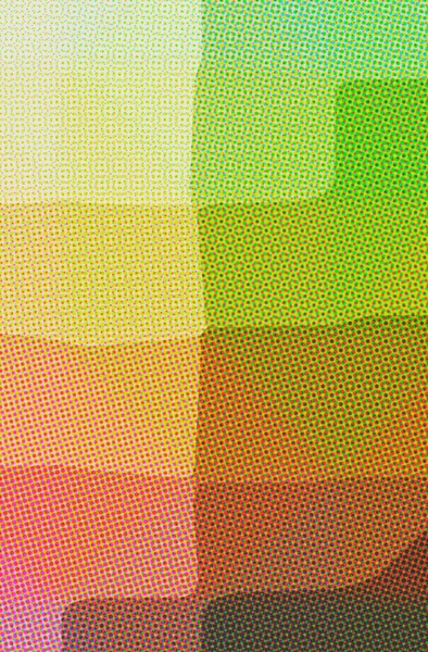 Абстрактная иллюстрация зеленого, оранжевого, желтого фона точек — стоковое фото