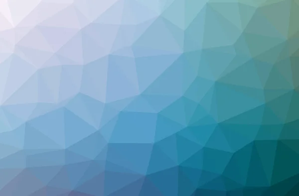 Illustration of beautiful blue low poly background. — Stock Photo, Image