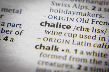 Sözlükte Sözcük veya ifade Kadehi.