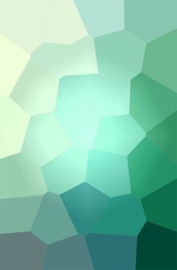 Yeşil, sarı dev altıgen arka plan soyut gösteren resim