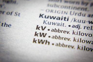 Sözlükteki sözcük veya tümcecik kv.