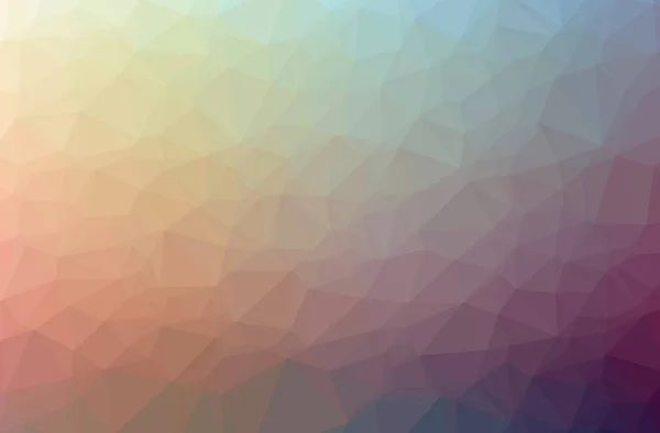 Illustration of abstract Orange, Purple horizontal low poly background. Beautiful polygon design pattern. — Stock Photo, Image