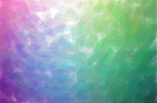 Абстрактная иллюстрация синего, зеленого, желтого акварельного фона — стоковое фото