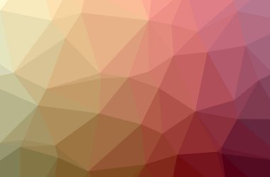 Soyut turuncu yatay düşük Poli arka plan resmi. Güzel çokgen tasarım deseni. 