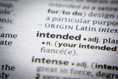 Sözlükte Amaçlanan Sözcük veya tümcecik.