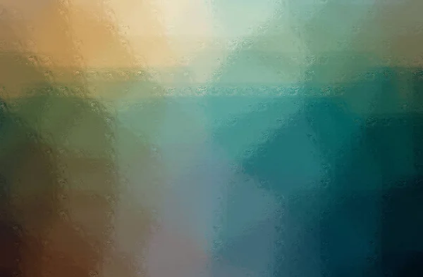 Ilustração abstrata de azul, verde e amarelo blocos de vidro fundo — Fotografia de Stock