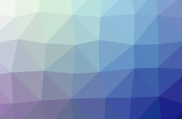 Illustration of abstract Blue And Purple horizontal low poly background. Beautiful polygon design pattern. — Stock Photo, Image