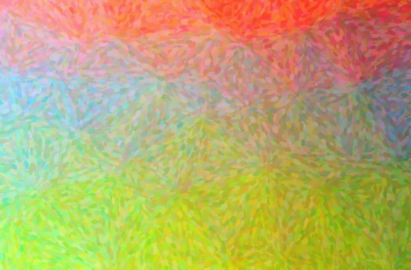 Абстрактная иллюстрация зеленого, красного и пуантлистского фона — стоковое фото