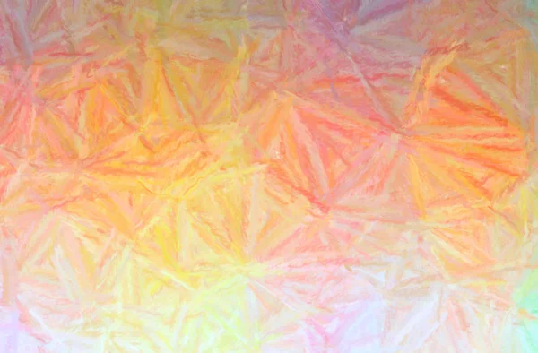 Абстрактна ілюстрація помаранчевого Довгий пензлик Штрихи Пастельний фон — стокове фото