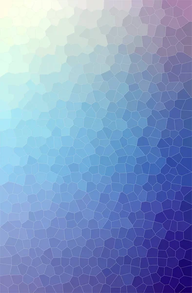 Αφηρημένη απεικόνιση του μπλε και μωβ Μικρό φόντο Hexagon — Φωτογραφία Αρχείου