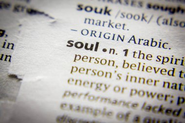 Sözlükteki sözcük veya tümcecik Soul.