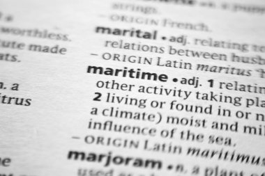 Sözlükte Sözcük veya deyim Denizcilik.