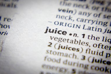 Sözcük veya sözcük Suyu ve sözlükteki tanımı