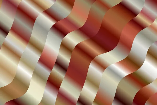 Fond Vectoriel Vagues Rouges Brunes Blanches — Image vectorielle