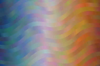 Mavi, sarı ve kahverengi dalga vektör arkaplanı.