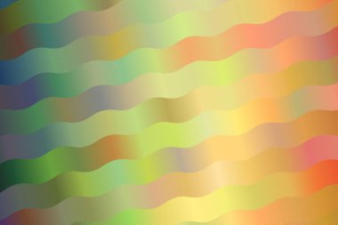 Mavi, yeşil ve kahverengi dalga vektör arkaplanı.