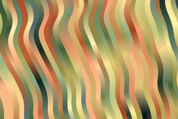 茶色の波ベクトルの背景 — ストックベクタ