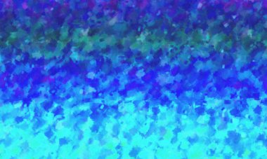 Mavi kuru fırça yağlı boya arka plan, dijital olarak oluşturuldu.