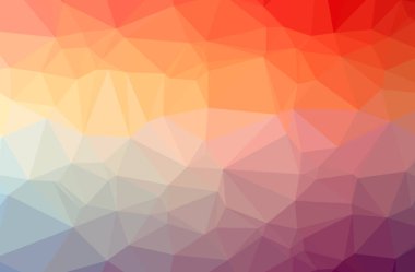 Soyut Orange, Pink, Kırmızı yatay düşük polimer arkaplan. Çok güzel bir çokgen dizaynı. İhtiyaçlarınız için faydalı.