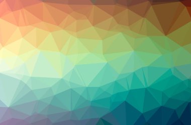 Soyut yeşil, turuncu yatay düşük polimer arkaplan. Çok güzel bir çokgen dizaynı. İhtiyaçlarınız için faydalı.