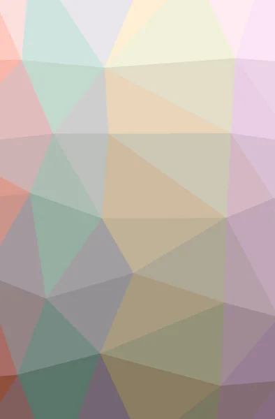 Illustratie Van Abstracte Oranje Verticale Lage Poly Achtergrond Mooi Polygon — Stockfoto