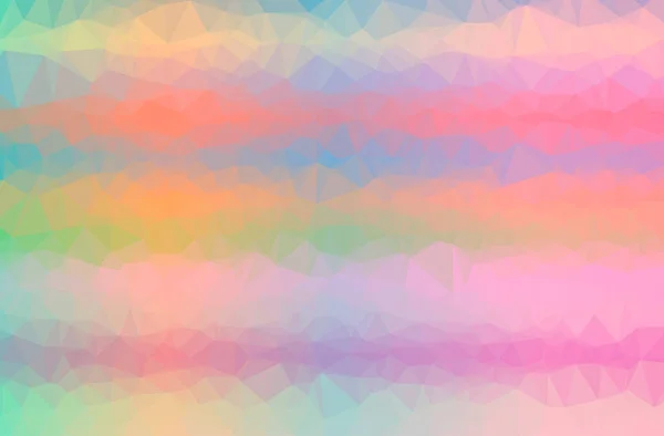 Illustration Abstract Orange Pink Red Horizontal Low Poly Background Beautiful — Stock Photo, Image