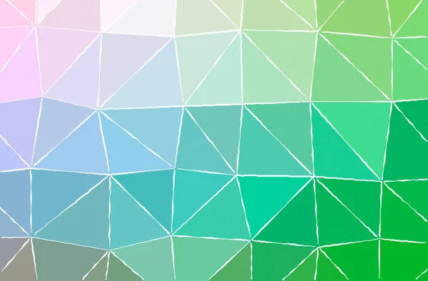 Illustrazione Astratta Verde Giallo Linee Bianche Sfondo Vernice — Foto Stock