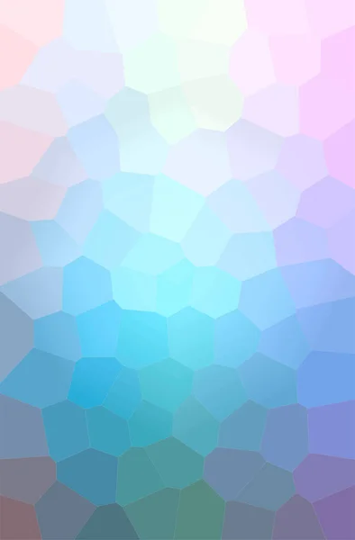 Абстрактная Иллюстрация Синего Фиолетового Фона Большого Шестиугольника — стоковое фото