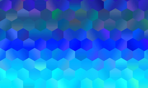 Blå Polygonal Abstrakt Bakgrund Bra Illustration För Dina Behov — Stock vektor