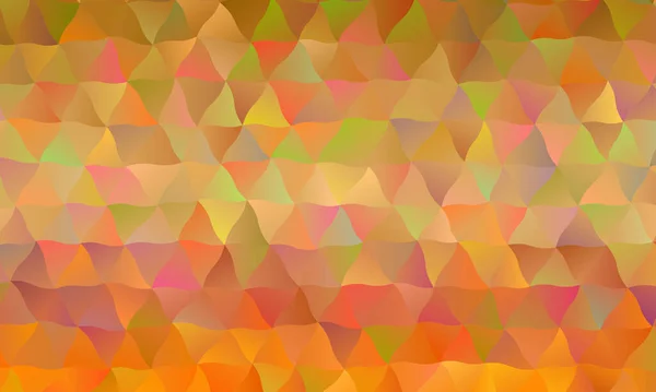 Fond Abstrait Polygonal Brun Jaune Rouge Excellente Illustration Pour Vos — Image vectorielle