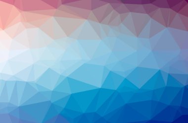 Soyut Mavi ve Mor yatay düşük polimer arkaplan çizimi. Çok güzel bir çokgen dizaynı. İhtiyaçlarınız için faydalı.