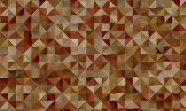 Kahverengi çokgen soyut arka plan. İhtiyaçlarınız için harika illüstrasyon.