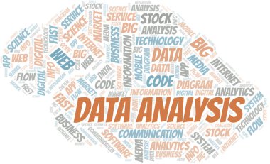 Veri Analizi Vektör Sözcük Bulutu, sadece metinle yapılır.