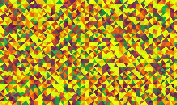 Žluté, zelené a červené polygonální abstraktní pozadí. Skvělá ilustrace pro vaše potřeby. — Stockový vektor