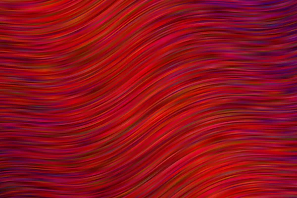 Szép piros hullámok elvont vektor háttér. — Stock Vector