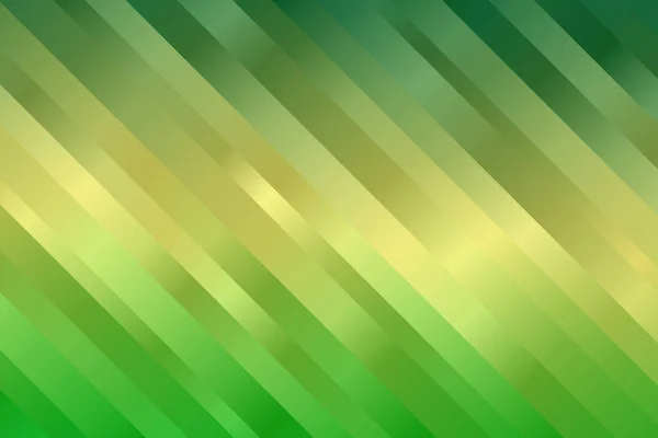 Hermosas Líneas Verdes Amarillas Fondo Vector Abstracto — Archivo Imágenes Vectoriales