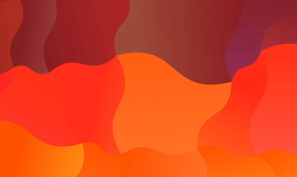 Rote und orangefarbene polygonale abstrakte Hintergrund. Tolle Illustration für Ihre Bedürfnisse. — Stockvektor